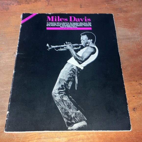 Vintage Miles Davis solos for Bb trumpet volume 89 Music for Millions Series - Picture 1 of 16
